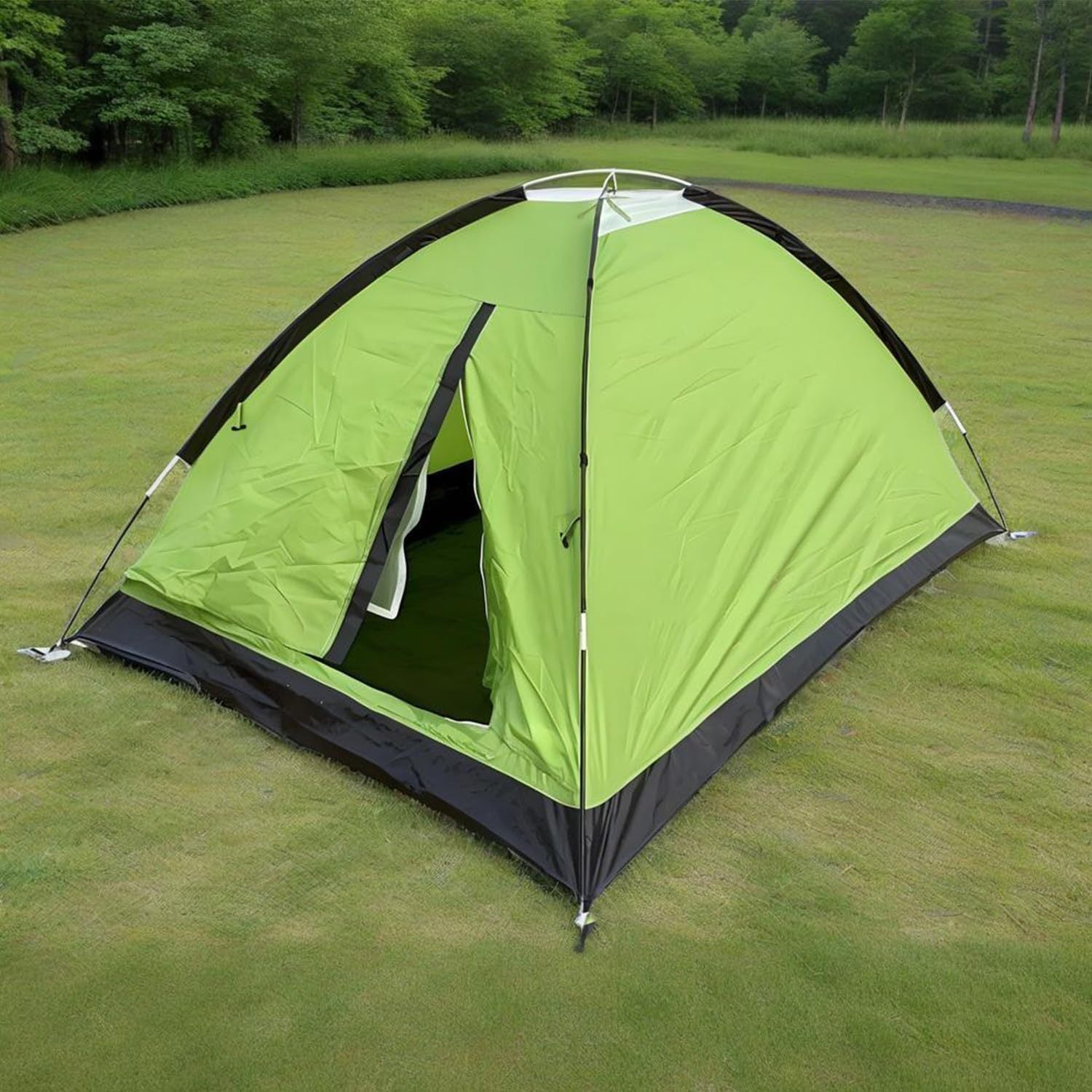 2 Person Dome Tents For Camping - Waterproof Lightweight Dome Tent With Carry Bag For Backyard, Climbing, Hiking, Beach, Outdoor Adventures