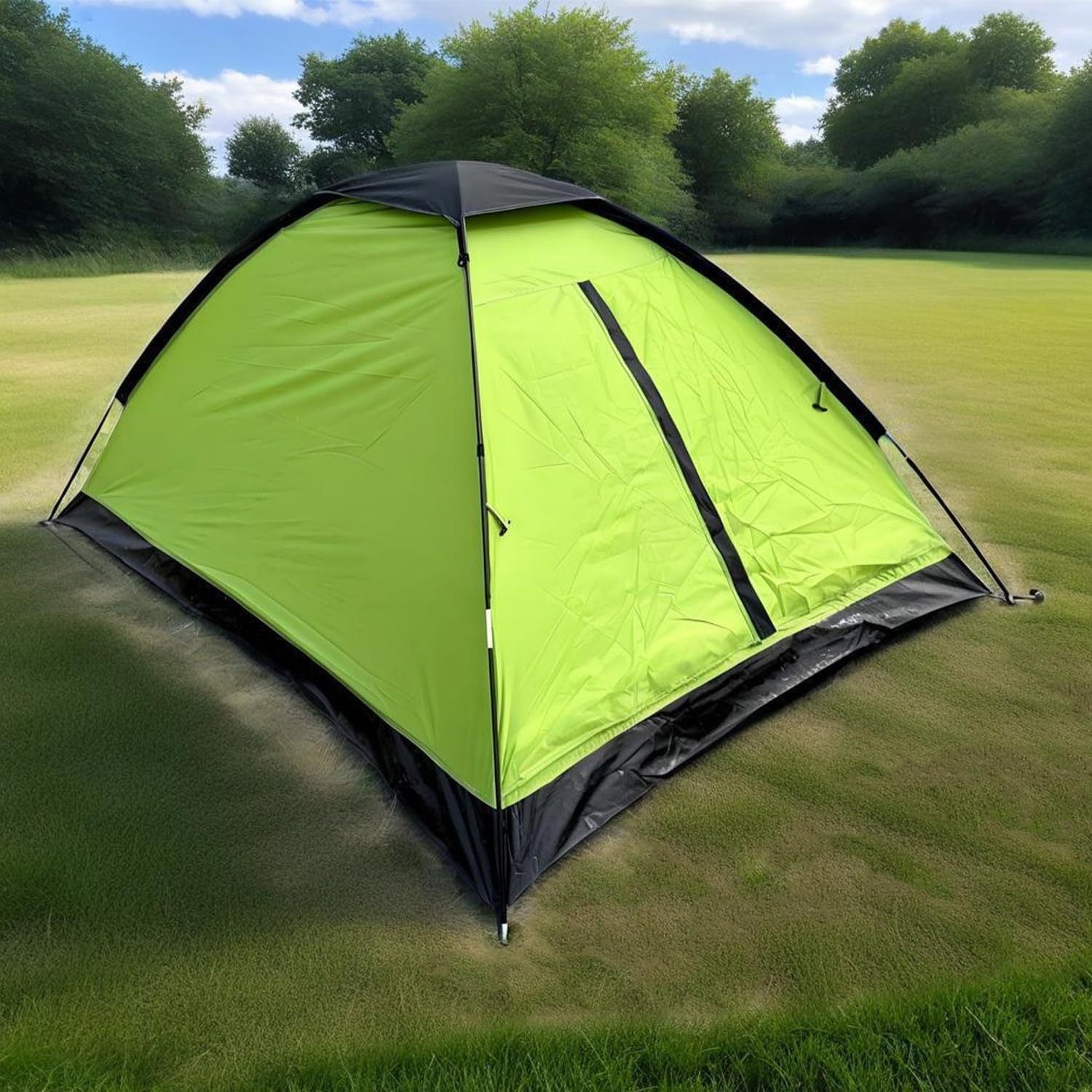 2 Person Dome Tents For Camping - Waterproof Lightweight Dome Tent With Carry Bag For Backyard, Climbing, Hiking, Beach, Outdoor Adventures