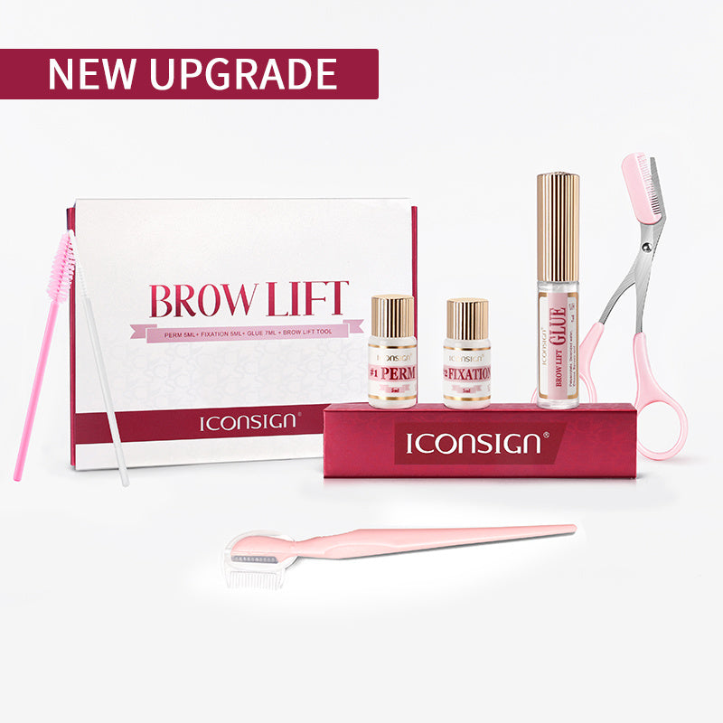 Kit profissional de laminação de sobrancelhas ICONSIGN Eyebrow Lift (Kit 45-60 Days ICONSIGN Professional Beauty Makeup Tool Home Use)