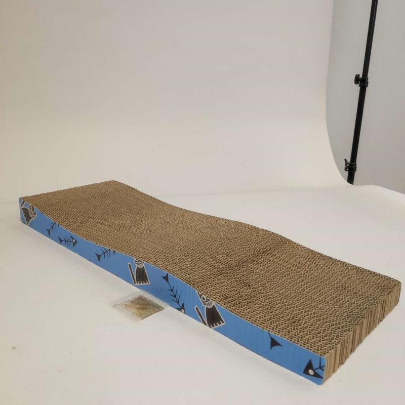 Oversized Wavy Scratching Post, Cat Scratching Post