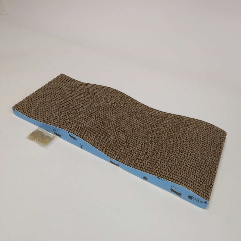 Medium, Wavy Grab Plate, Cat Scratching Post