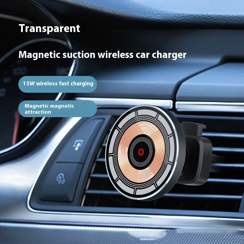 Carregador com suporte Magnetico para telemovel no Carro