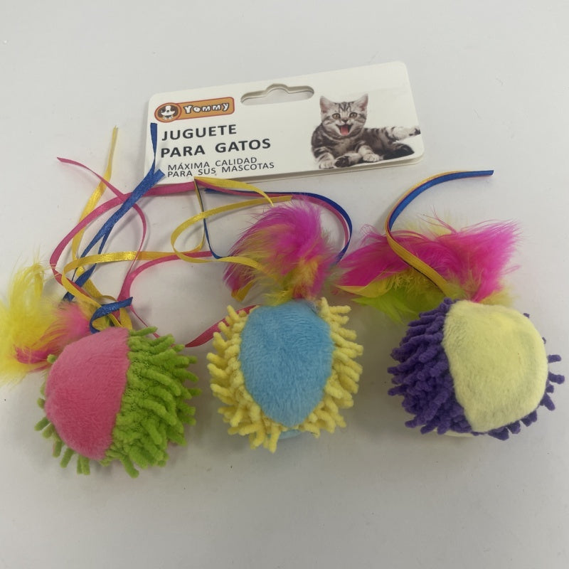 Colored Silk Ball Toys
