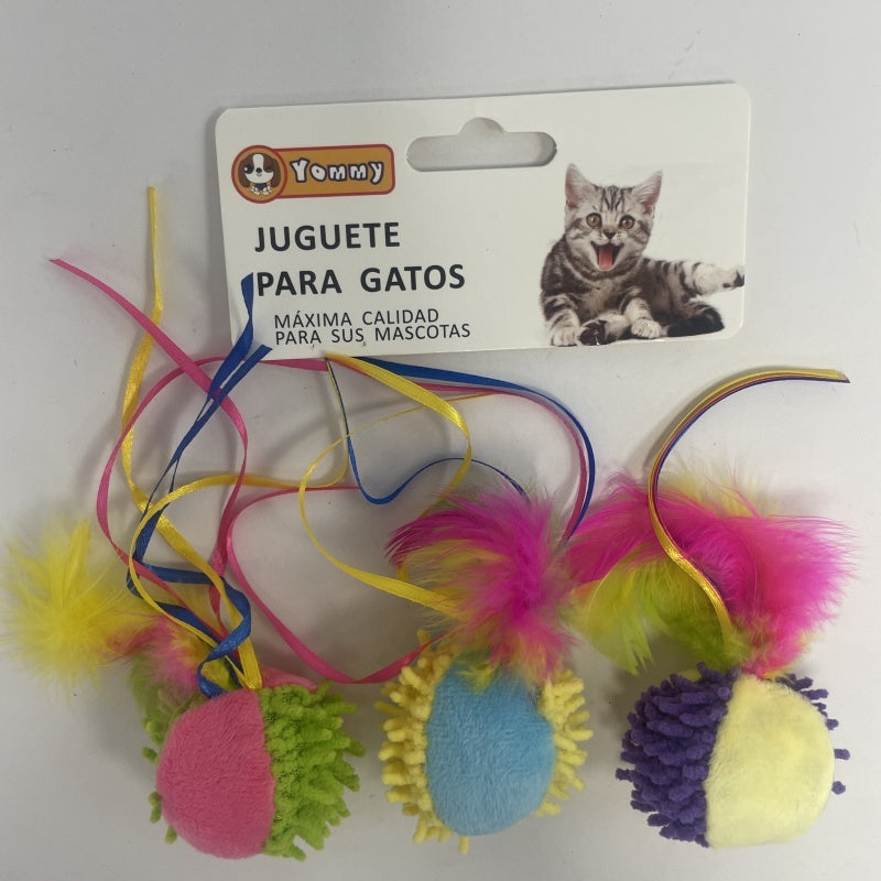 Colored Silk Ball Toys