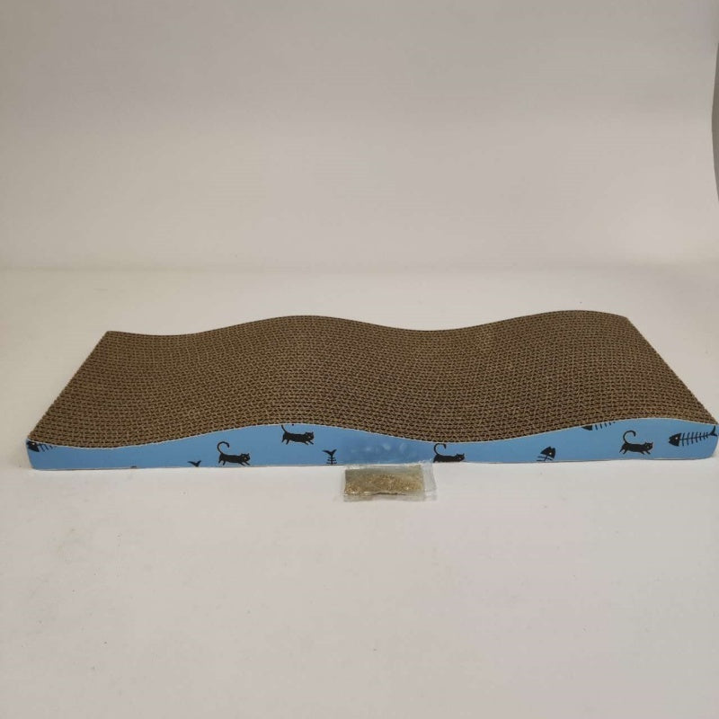 Medium, Wavy Grab Plate, Cat Scratching Post